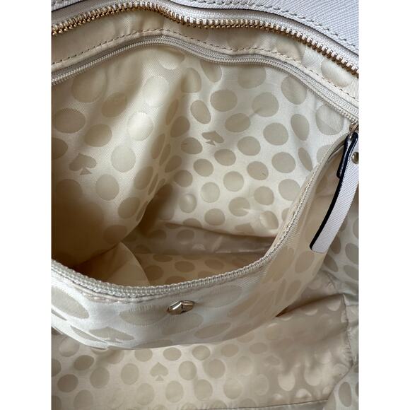 Kate Spade Cedar Street Harmony Tote Two-Tone Black & Beige Leather Shoulder Bag - Picture 13 of 16